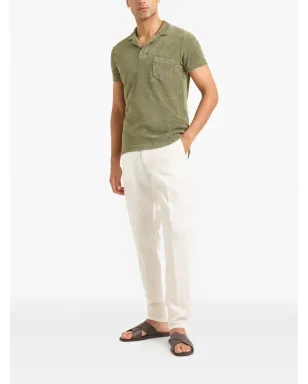 Orlebar Brown Terry Towelling pocket T-shirt - Green - サムネイル2