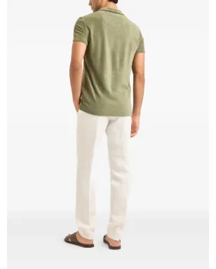 Orlebar Brown Terry Towelling pocket T-shirt - Green - サムネイル3