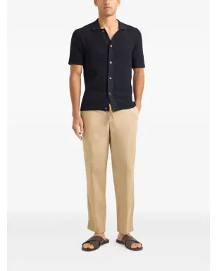 Orlebar Brown Tiernan クロシェシャツ - ブルー - サムネイル2