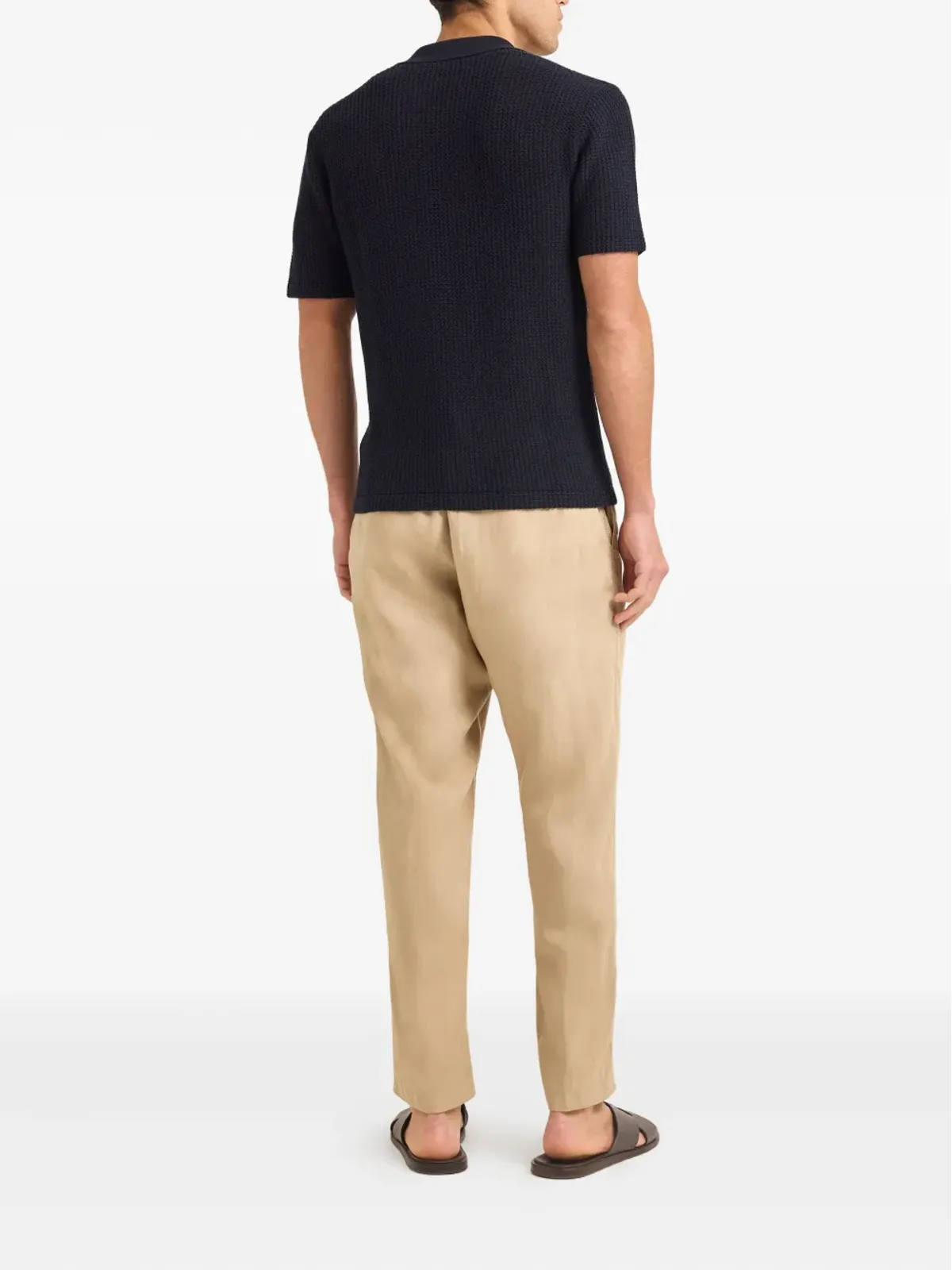 Orlebar Brown Tiernan クロシェシャツ - ブルー - 画像3