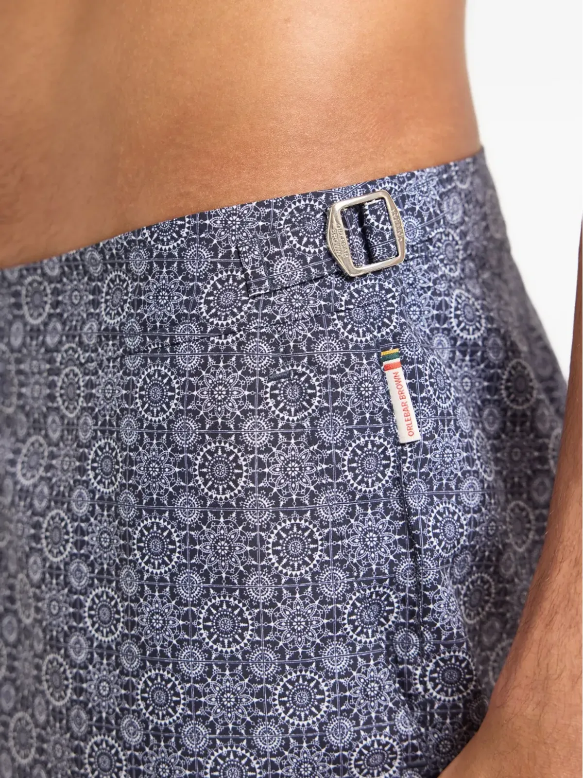 Orlebar Brown セッター アルケミー プリント スイムショーツ ブルー - 画像3