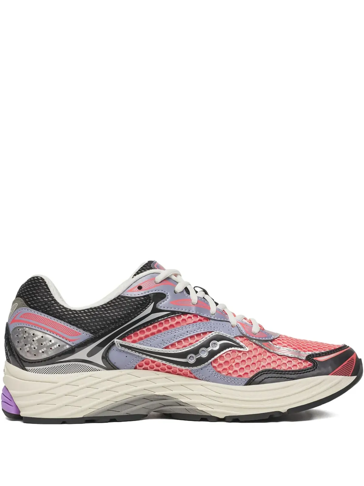Saucony プログリッド オムニ ピンクパープル スニーカー - 画像1