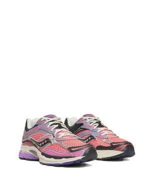 Saucony プログリッド オムニ ピンクパープル スニーカー - サムネイル2