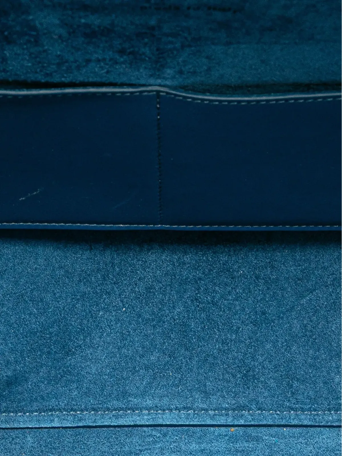 Celine Pre-Owned ミニ トリコロール スムース カーフスキン ベルトバッグ サッチェル - ブルー - 画像5