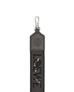 LOEWE ロゴストラップ バッグストラップ - グレー - サムネイル2