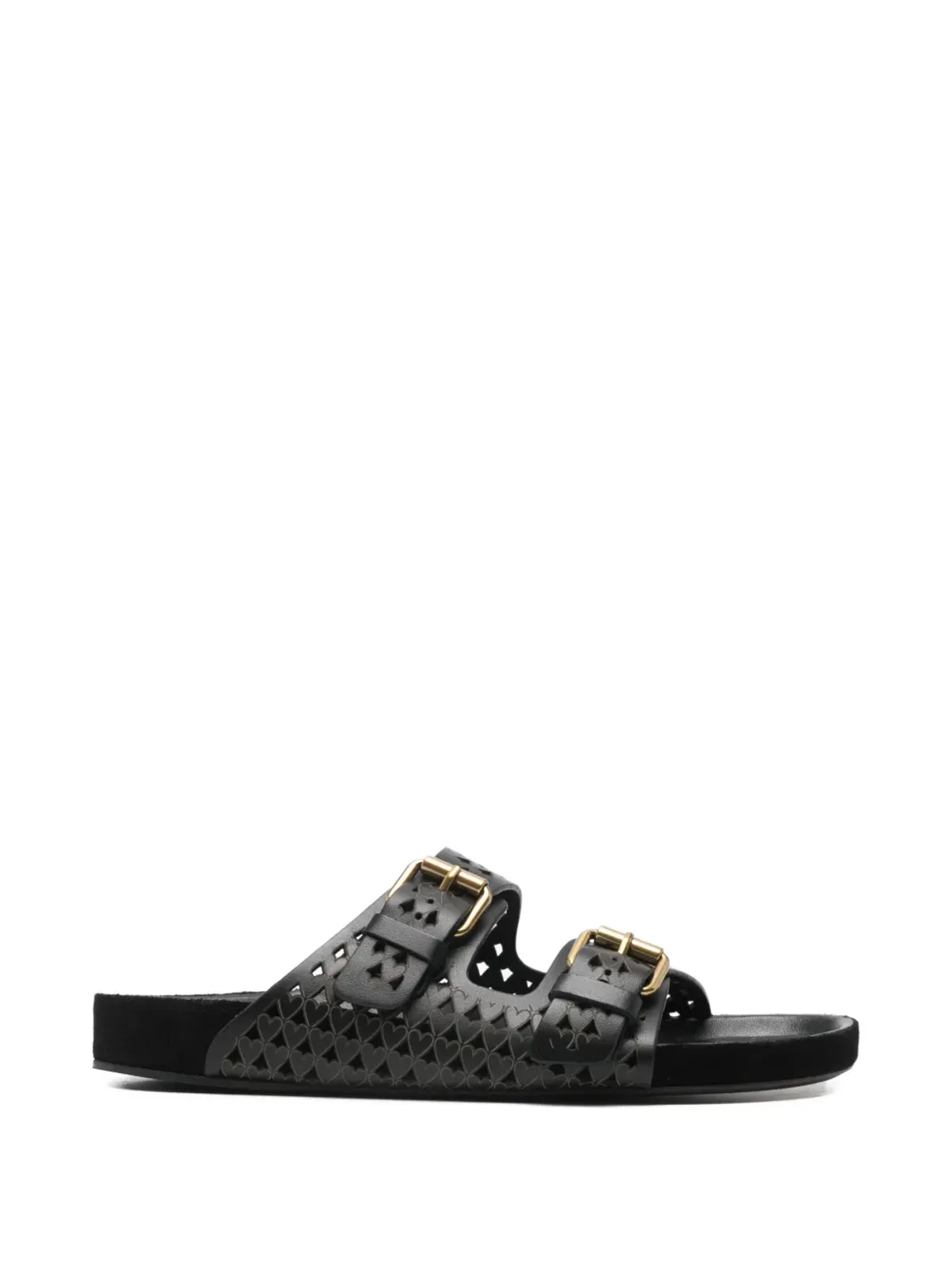 ISABEL MARANT Lennyo カットアウトバックル フラットサンダル - 画像1