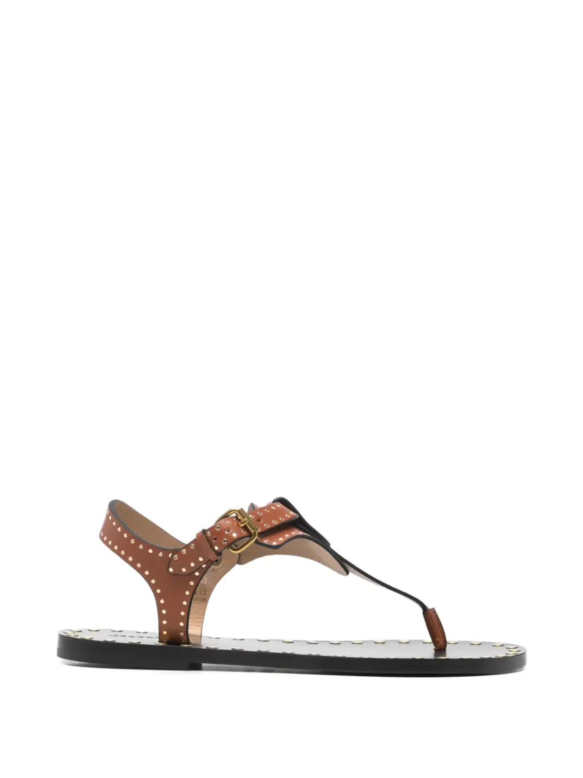 ISABEL MARANT ジョーニャ スタッズ付きフラットサンダル - 画像1
