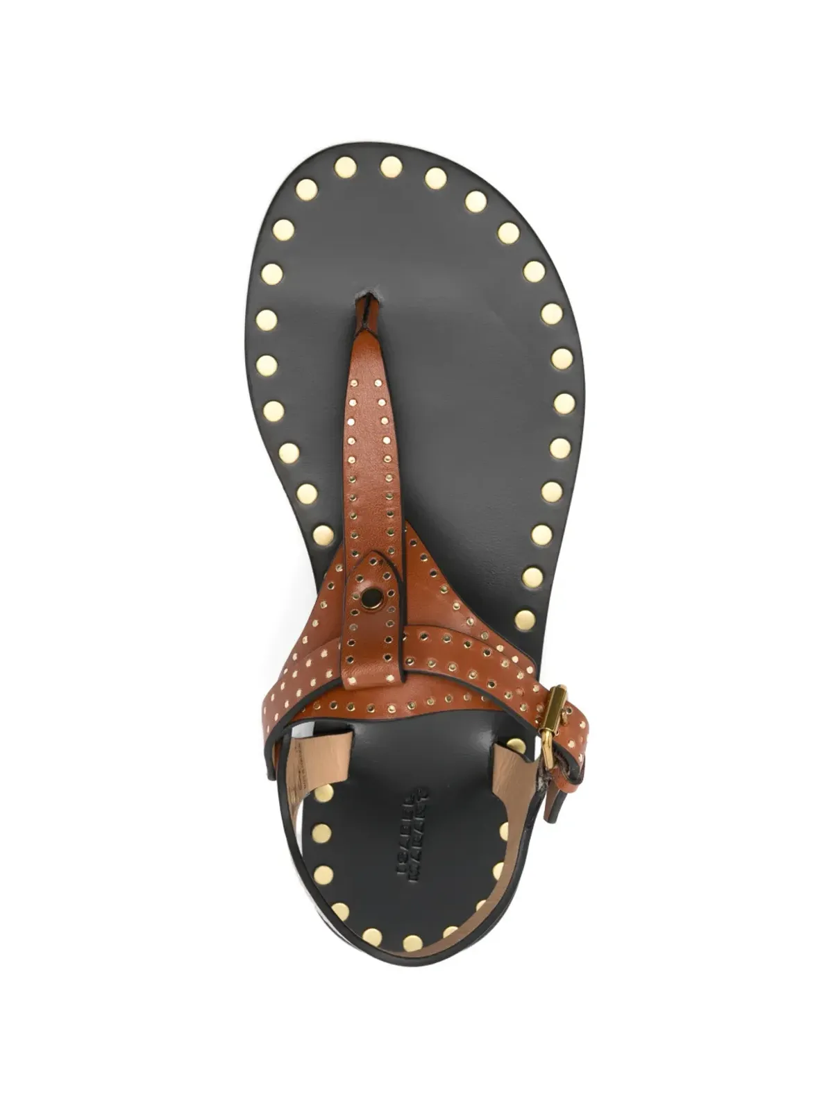 ISABEL MARANT ジョーニャ スタッズ付きフラットサンダル - 画像4