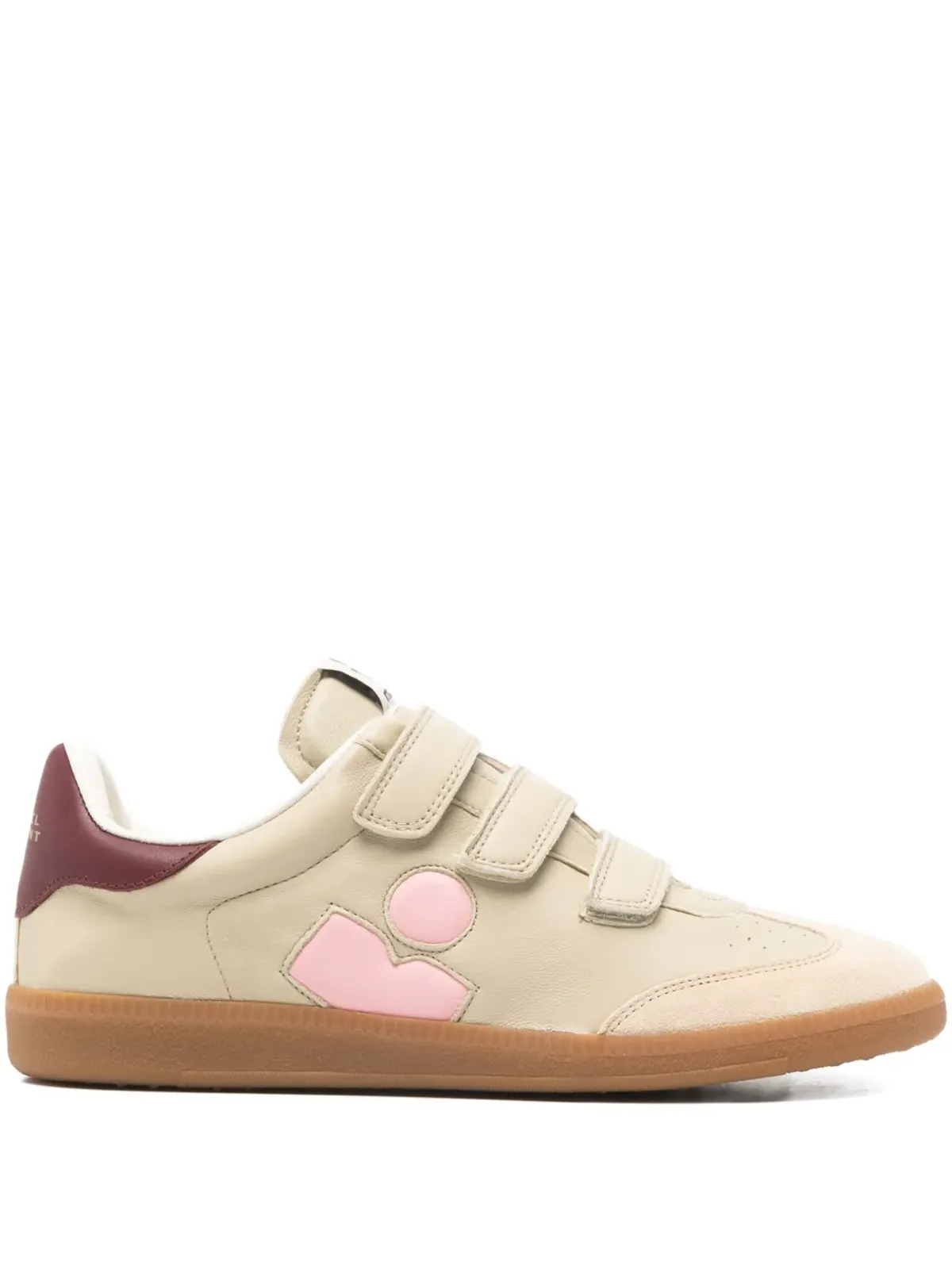 ISABEL MARANT Beth サイドロゴ タッチストラップスニーカー - 画像1