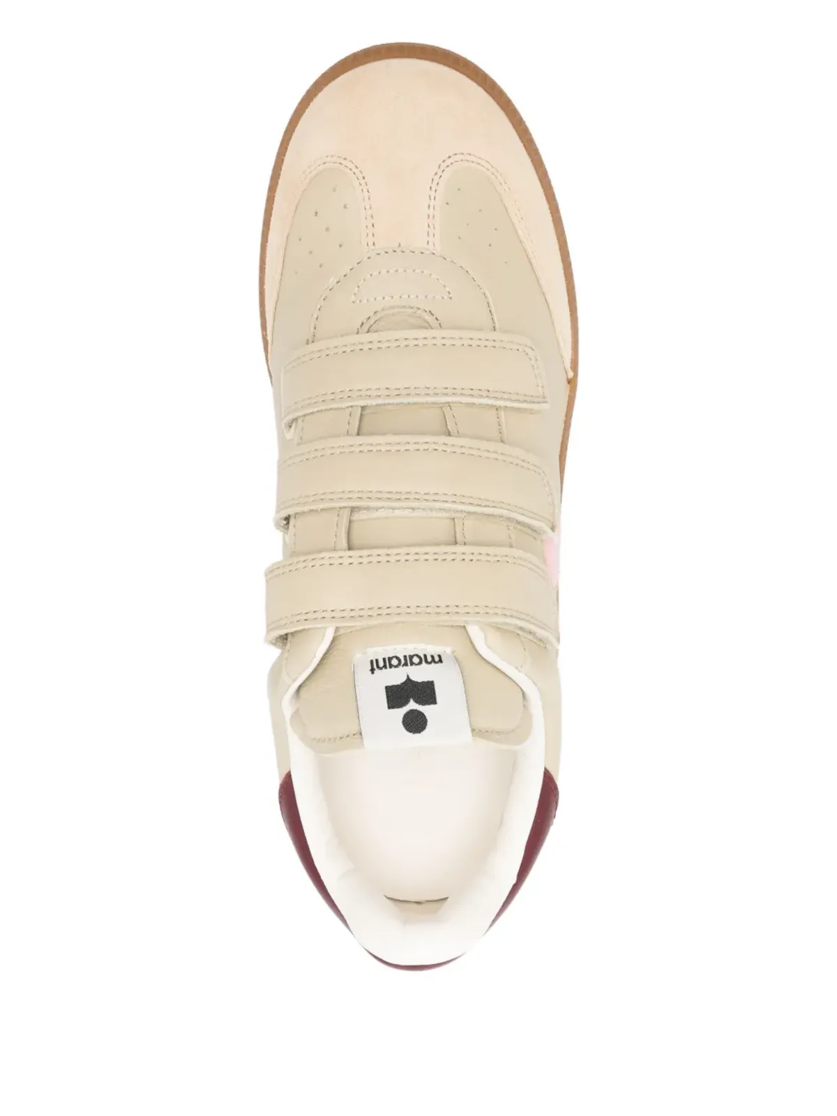 ISABEL MARANT Beth サイドロゴ タッチストラップスニーカー - 画像4