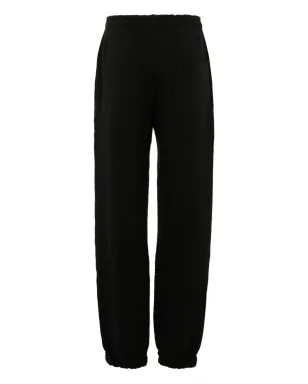 MSGM Kids logo-print cuffed casual trousers - Black - サムネイル2
