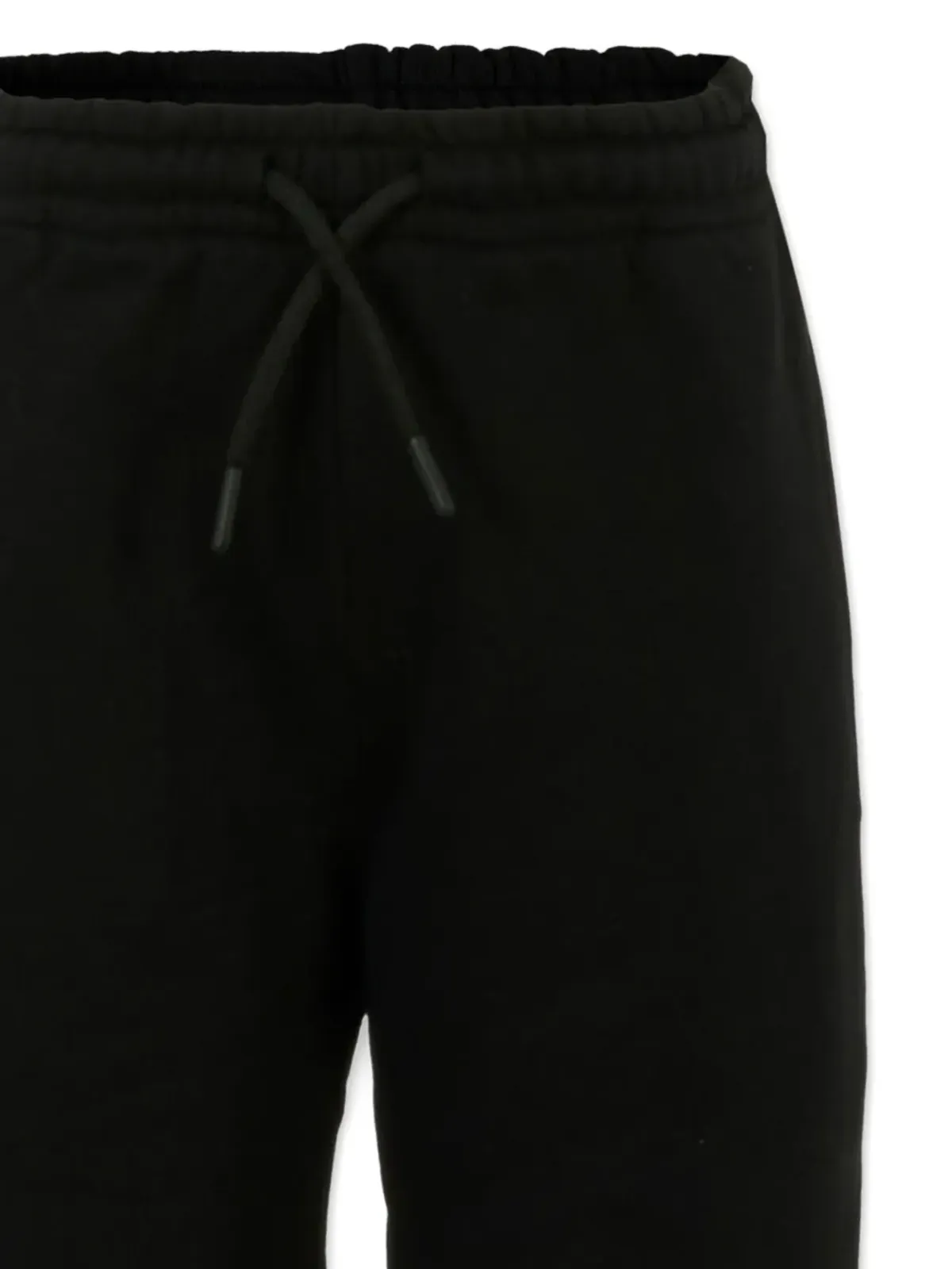 MSGM Kids logo-print cuffed casual trousers - Black - 画像3