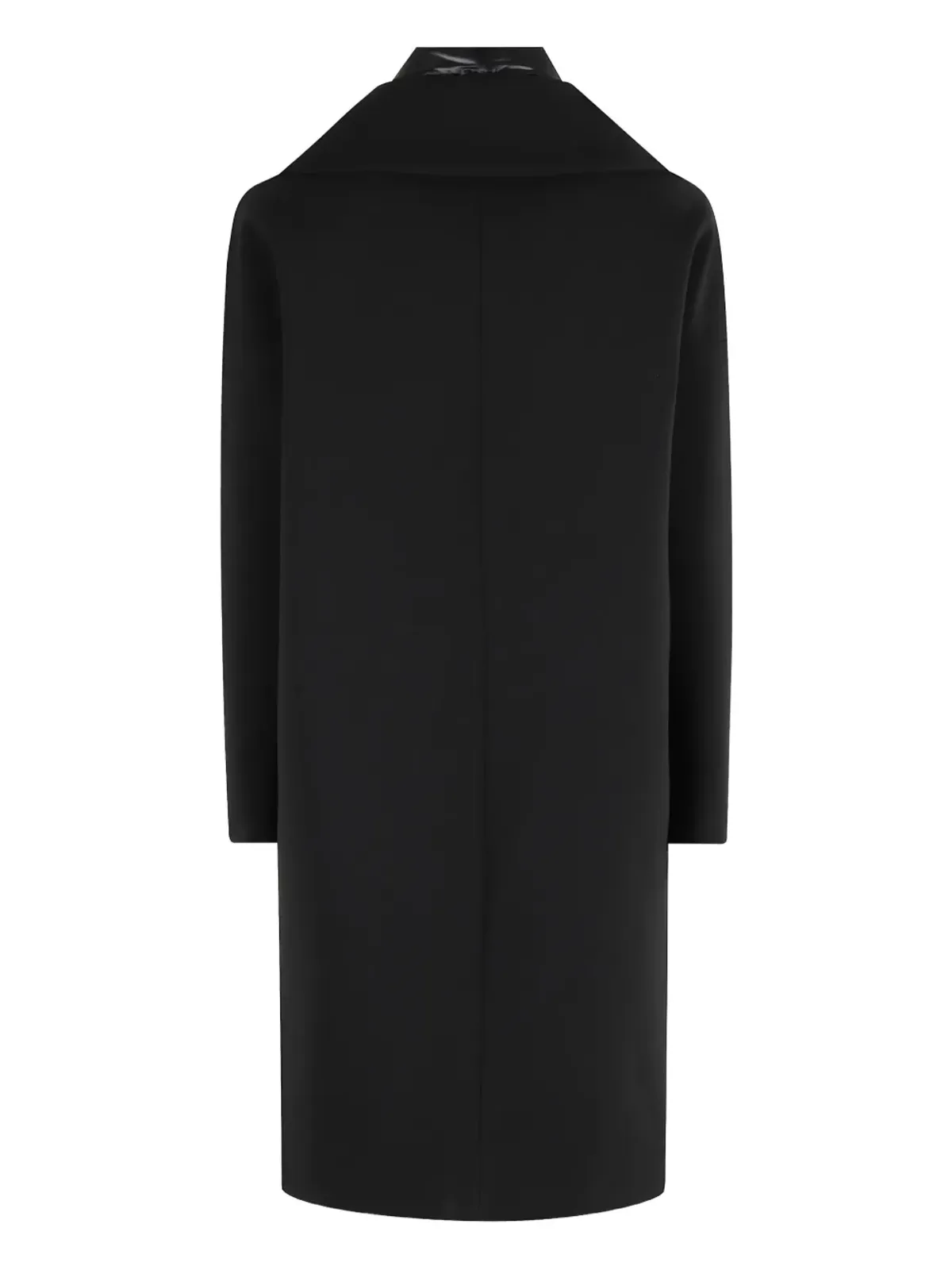 Herno デタッチャブルカラー付き シングルブレスト ウールコート - 画像2
