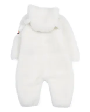 Moncler Enfant ベア耳フード付きロンパース - サムネイル2