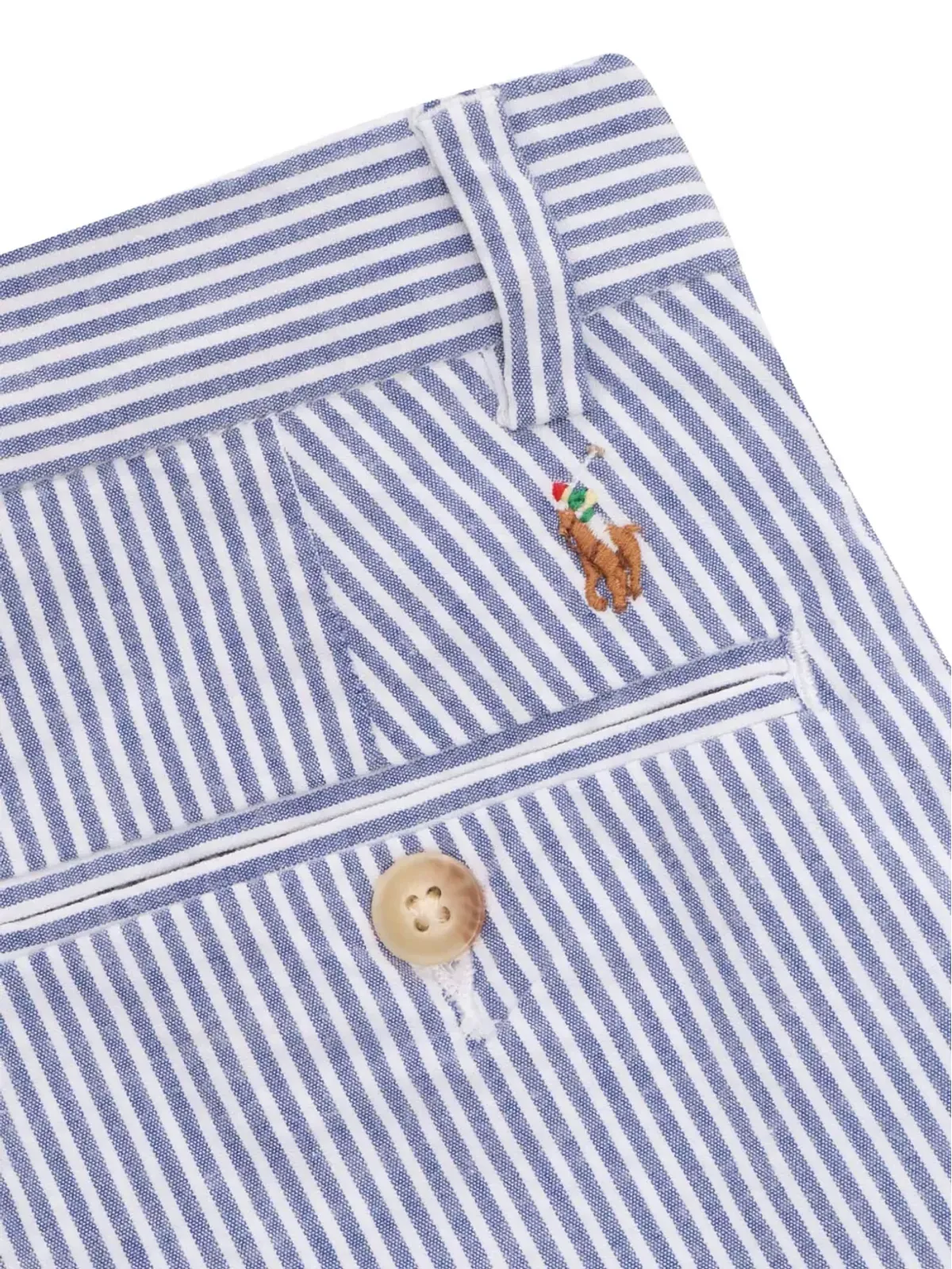 POLO RALPH LAUREN KIDS ストライプパンツ ブルー - 画像3