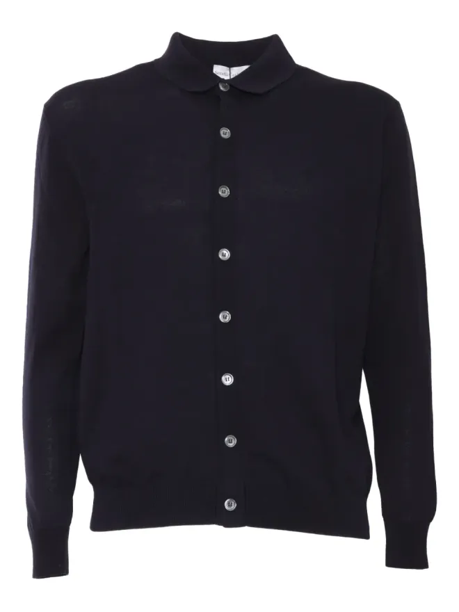 Settefili Cashmere Settefili Cashmere コットンカーディガン - ブラックの商品画像