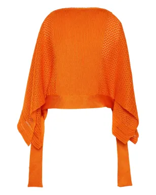 Alberta Ferretti オープンニットタイディテールセーター - サムネイル2