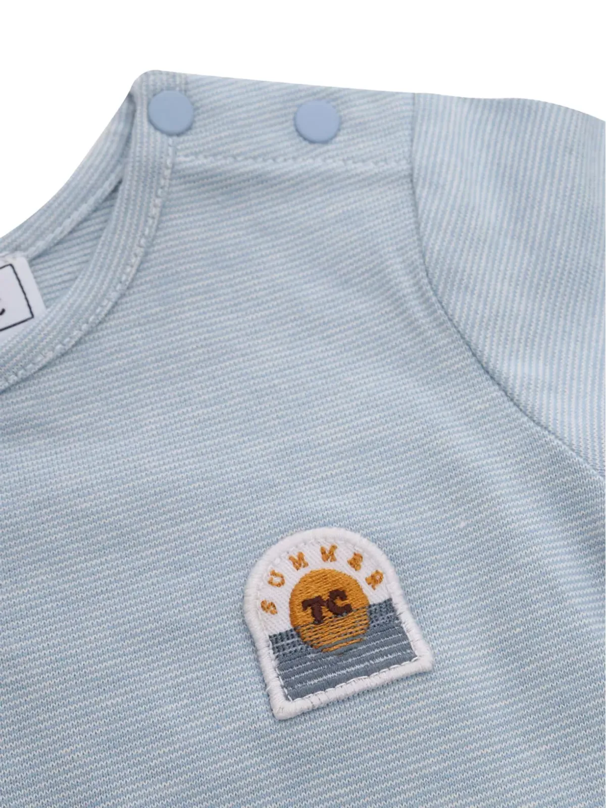Tartine Et Chocolat ストライプ柄Tシャツ - 画像3