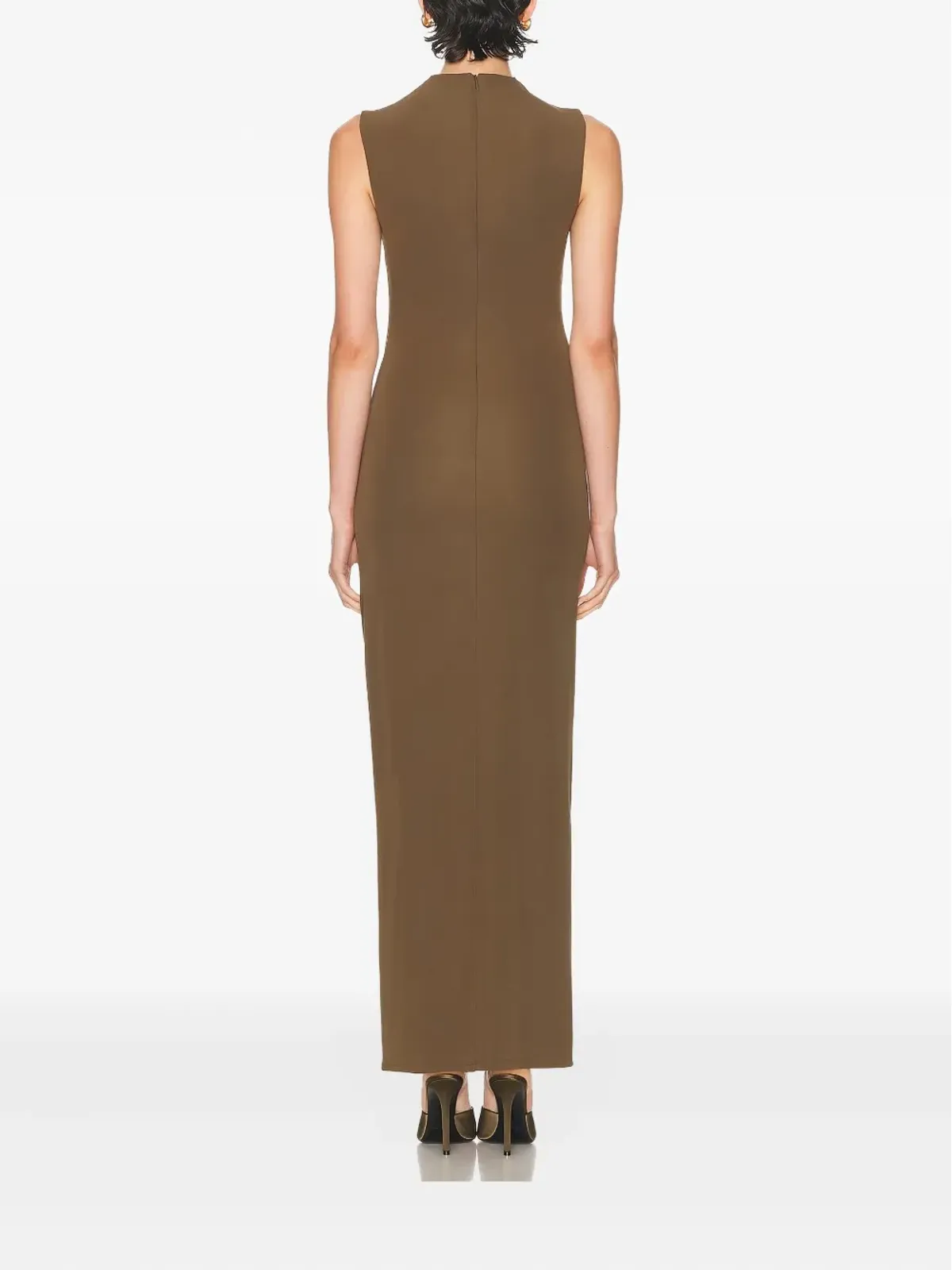 Roland Mouret モックネック・リングディテールドレス - 画像3