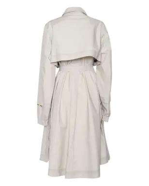 K-Way Jesy cotton-poplin belted trench coat - サムネイル2