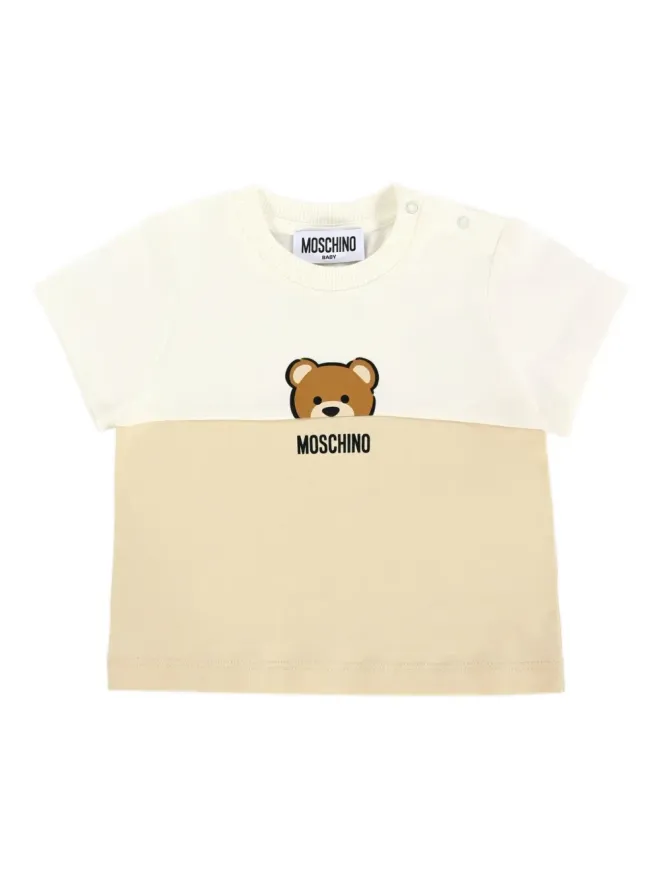 Moschino Kids Moschino Kids ツートーンTシャツの商品画像