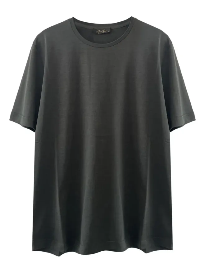 Loro Piana Loro Piana クルーネック半袖Tシャツ グレーの商品画像