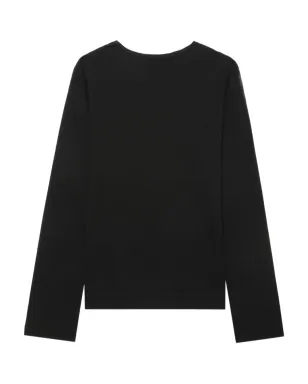 Simone Rocha リボンディテール長袖Tシャツ - サムネイル3