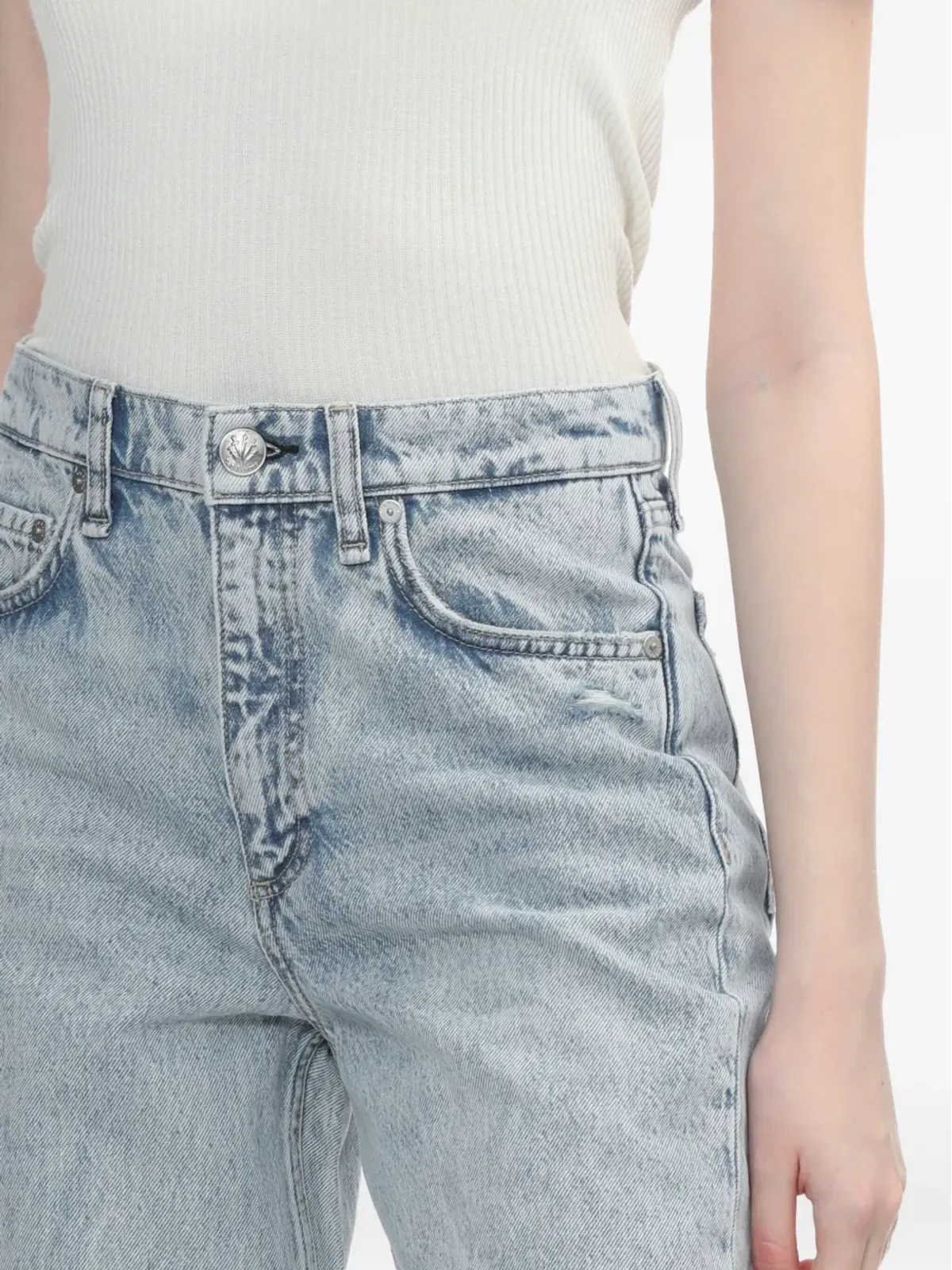 rag & bone シア・ニーリップジーンズ - 画像5