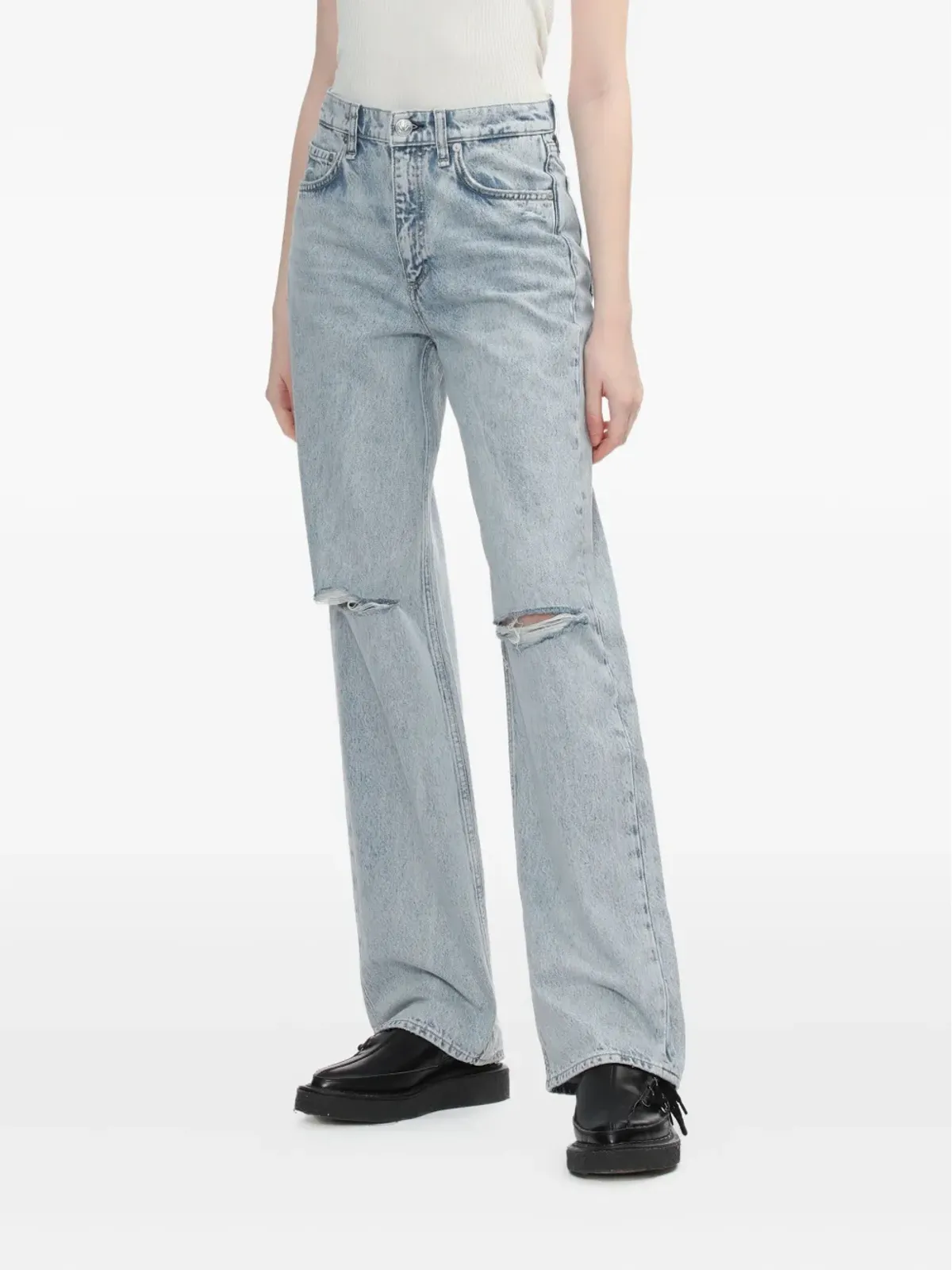 rag & bone シア・ニーリップジーンズ - 画像3