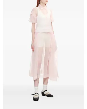Simone Rocha パールチェーン装飾タンクトップ - サムネイル2