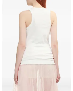 Simone Rocha パールチェーン装飾タンクトップ - サムネイル4