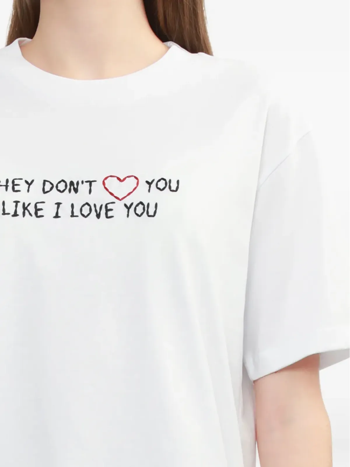 Joshua Sanders テキストプリント Tシャツ - 画像5