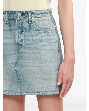 rag & bone ダメージデニム ミニスカート - サムネイル5