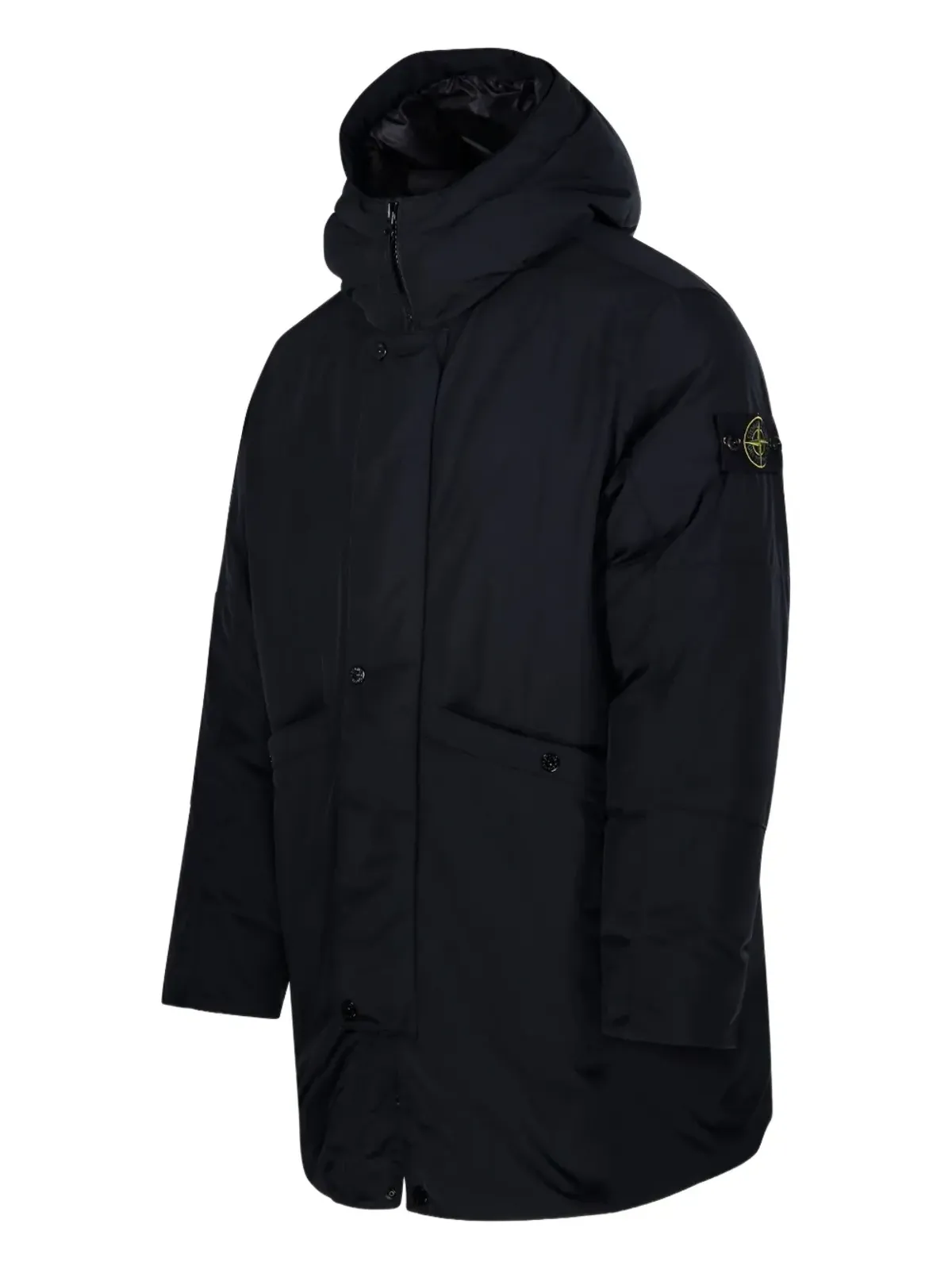Stone Island フード付きパッド入りコート - 画像3