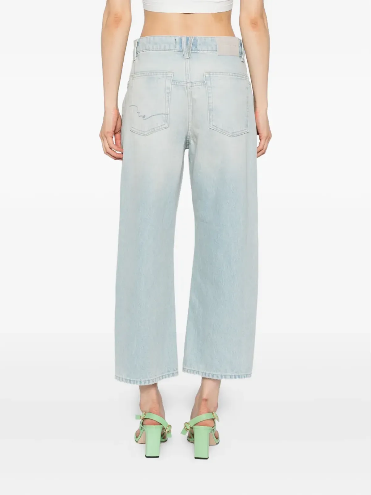 Free People ディープトランス ドロップド ボーイフレンド ジーンズ - 画像4
