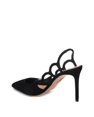 Aquazzura スリングバックカットアウトパンプス - サムネイル4