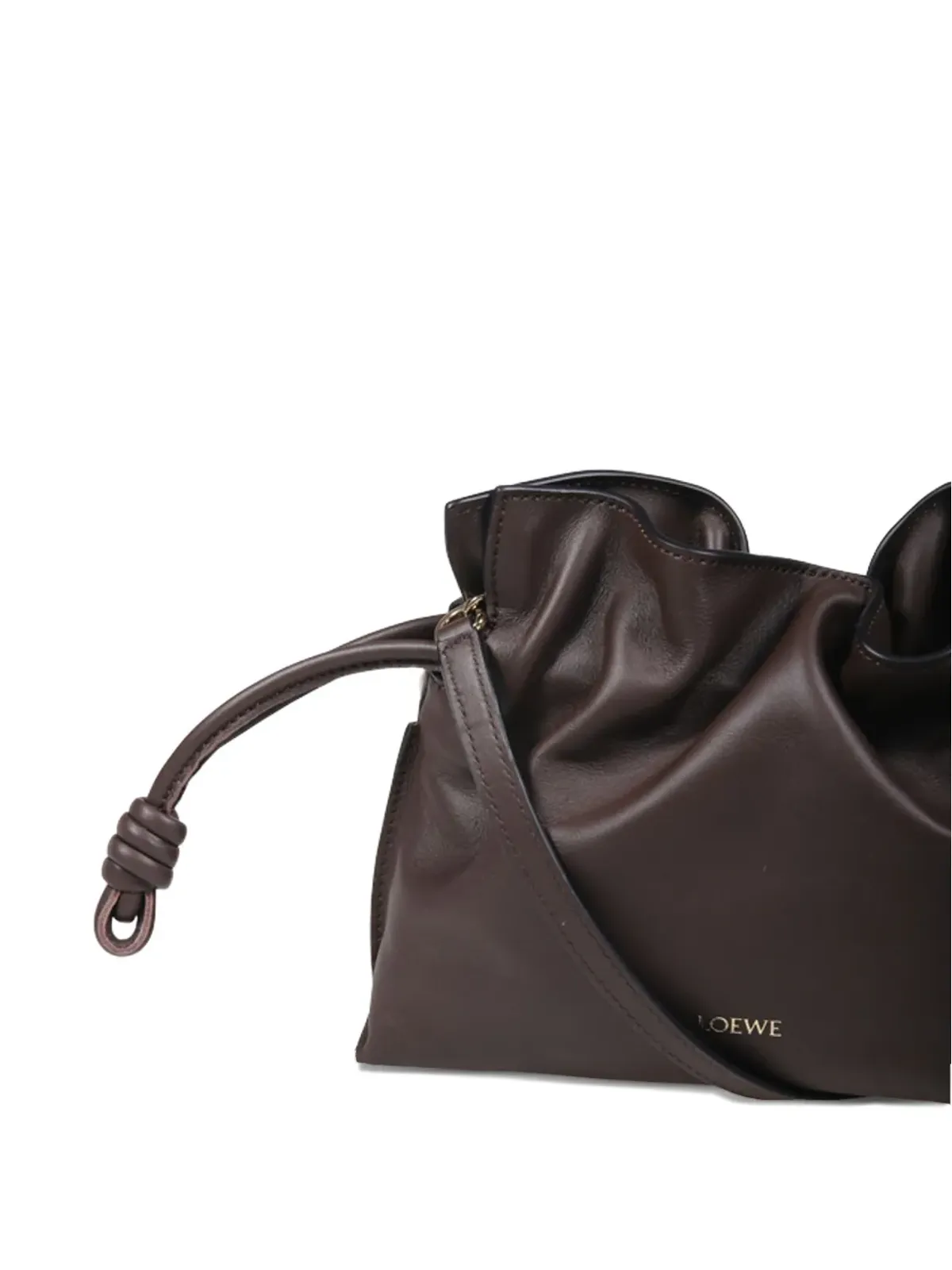 LOEWE ミニ フラメンコ レザー クラッチバッグ - 画像5