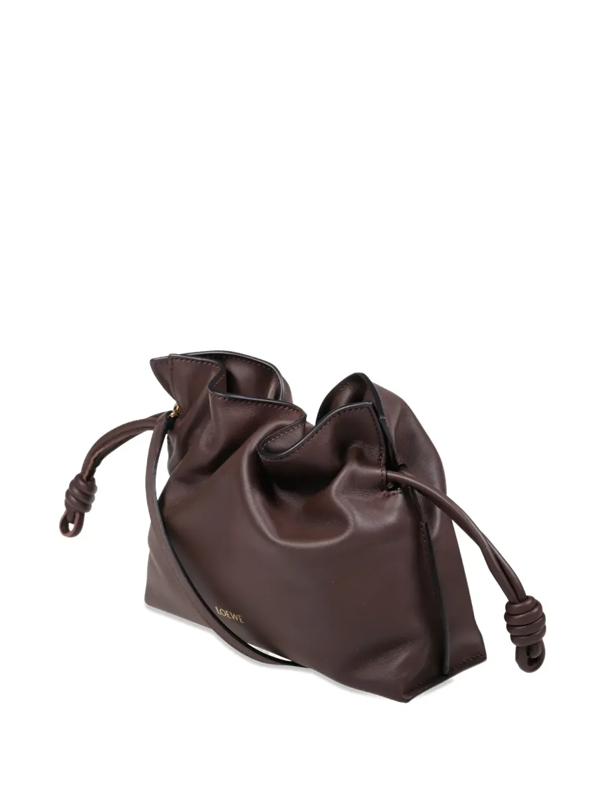 LOEWE ミニ フラメンコ レザー クラッチバッグ - 画像2