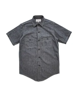 MM6 Maison Margiela 半袖ブロードクロスシャツ - サムネイル1