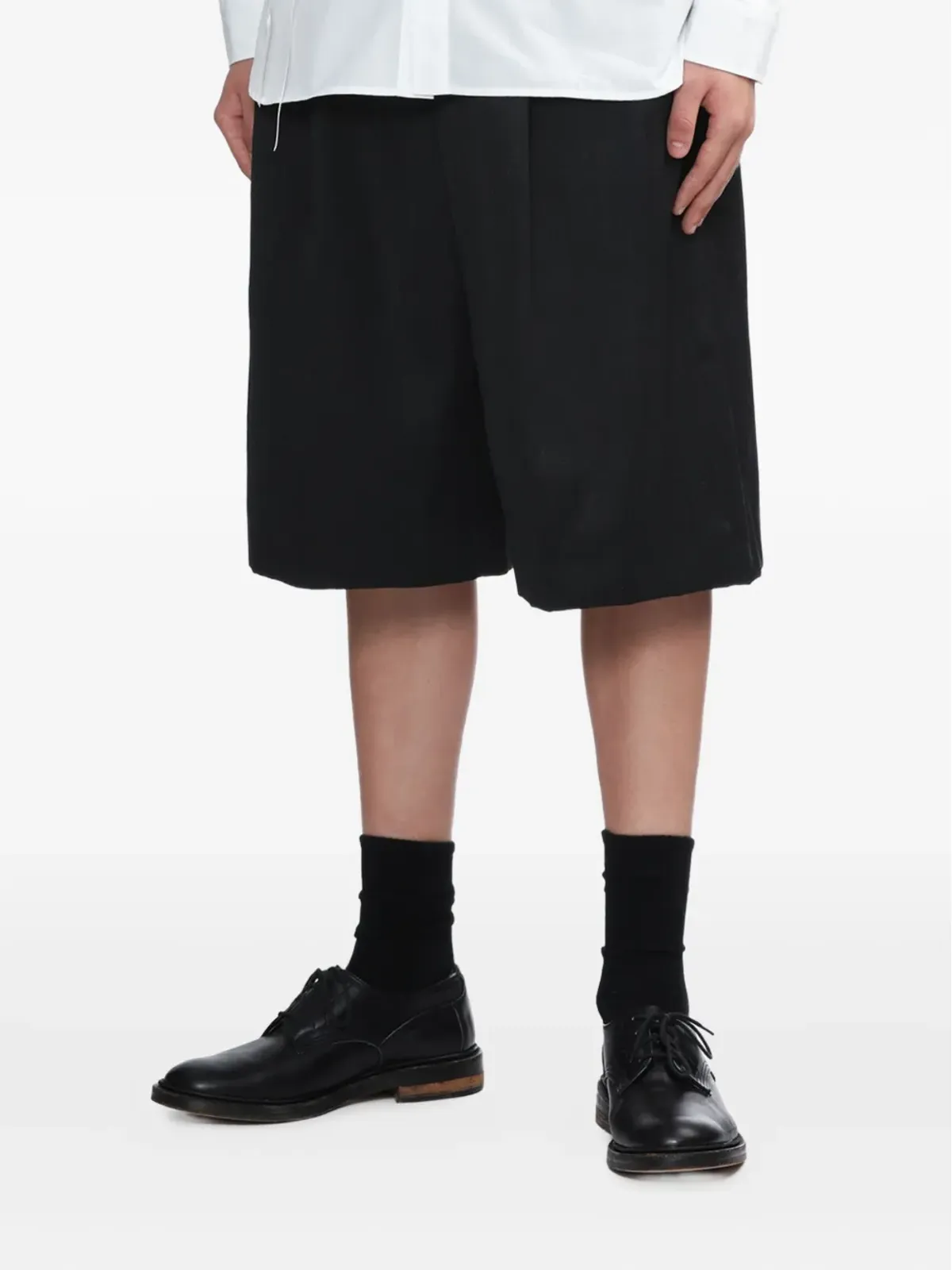 Simone Rocha プリーツベルトショーツ - 画像3