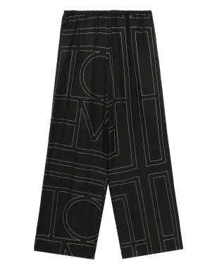 TOTEME モノグラム幾何学柄パンツ - サムネイル1