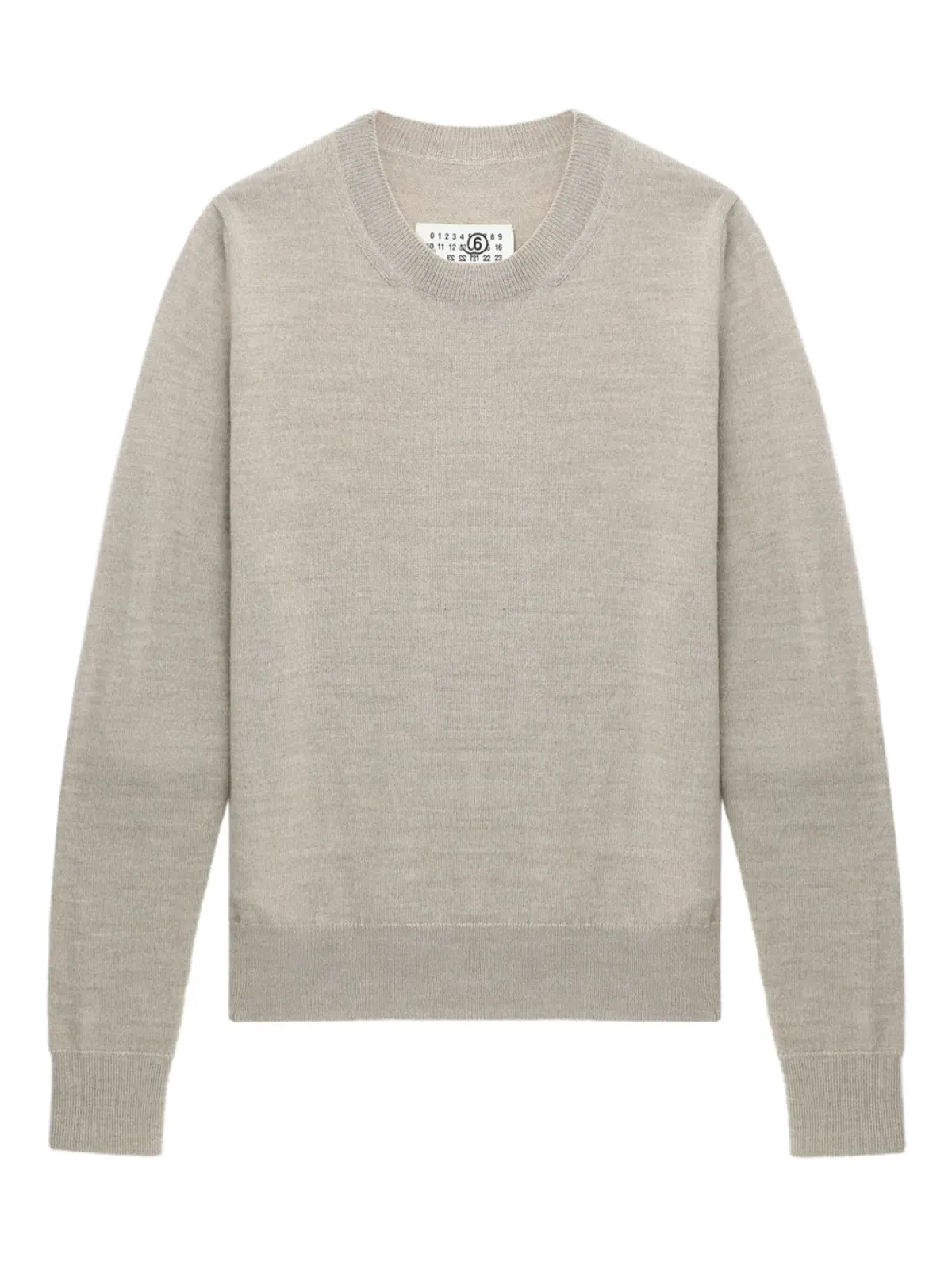 MM6 Maison Margiela 肘パッチ クルーネック セーター - 画像1