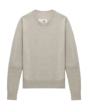 MM6 Maison Margiela 肘パッチ クルーネック セーター - サムネイル1