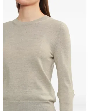 MM6 Maison Margiela 肘パッチ クルーネック セーター - サムネイル4