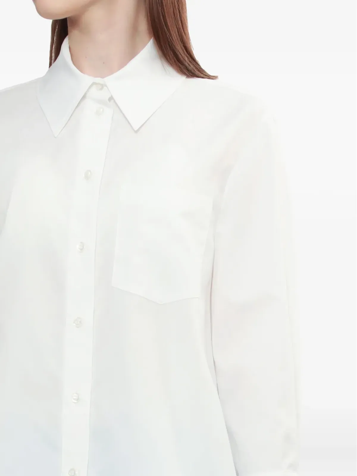 Simone Rocha レーストリムポケットシャツ - 画像5