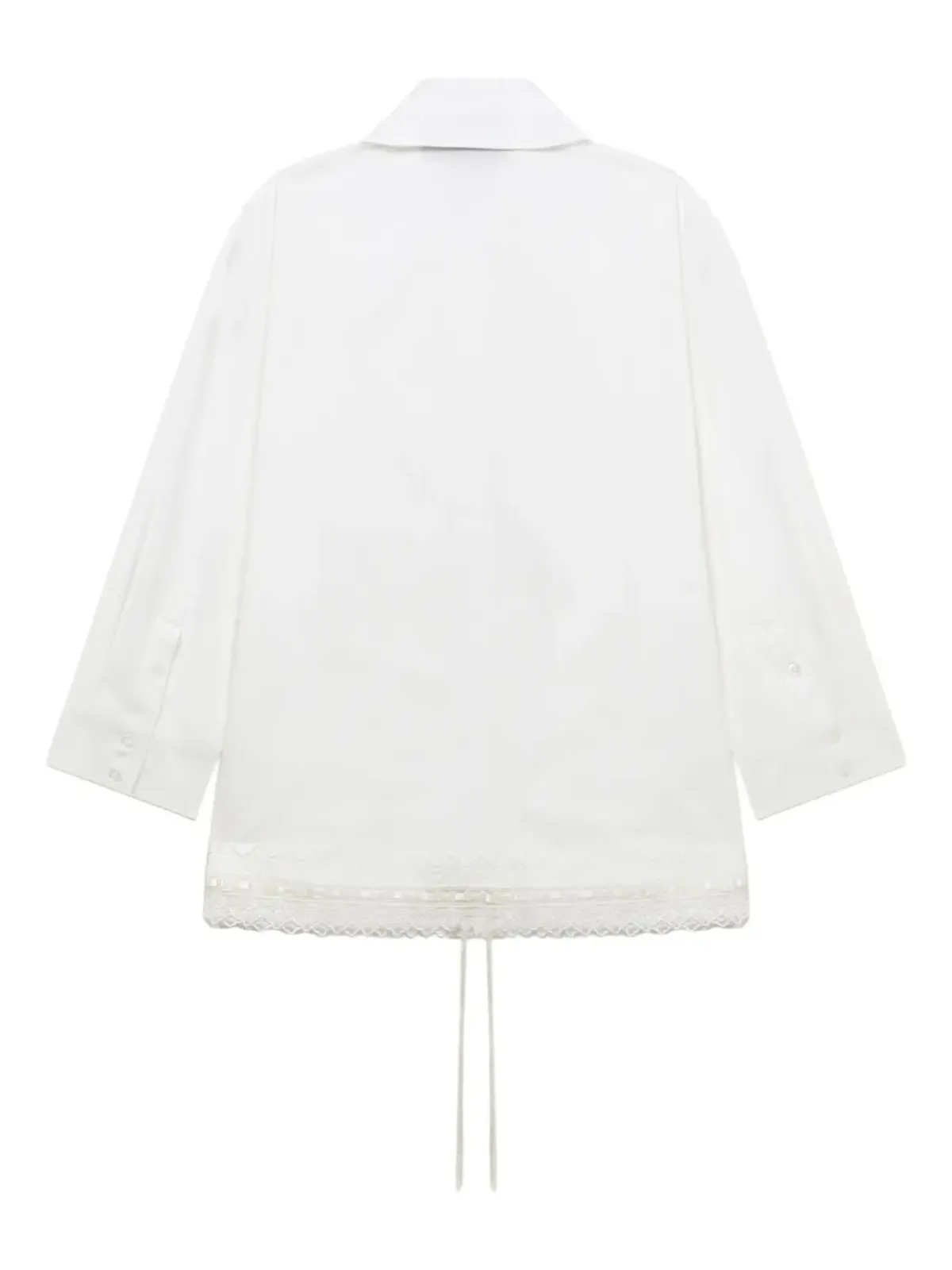 Simone Rocha レーストリムポケットシャツ - 画像3