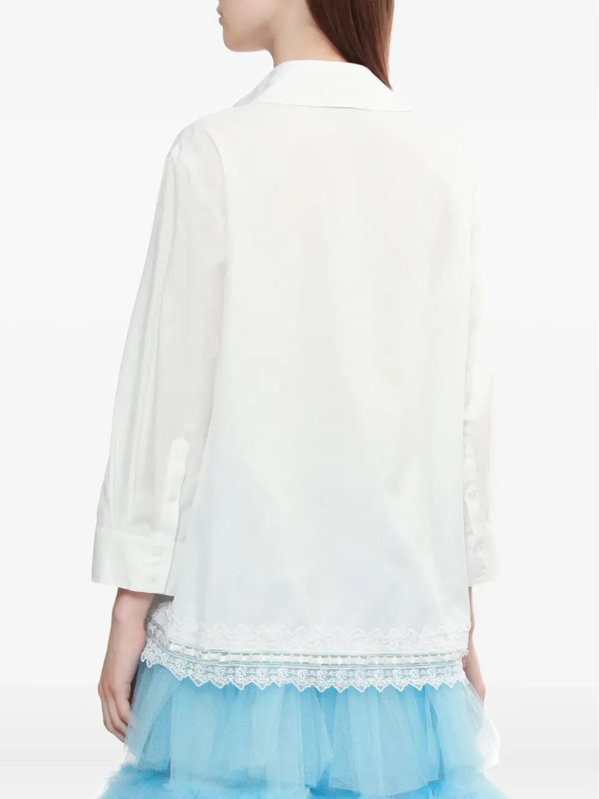 Simone Rocha レーストリムポケットシャツ - 画像4
