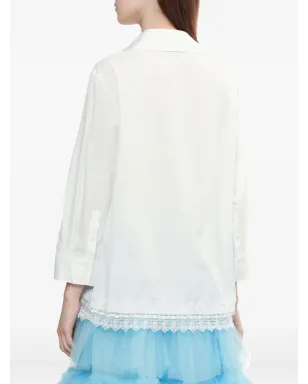 Simone Rocha レーストリムポケットシャツ - サムネイル4