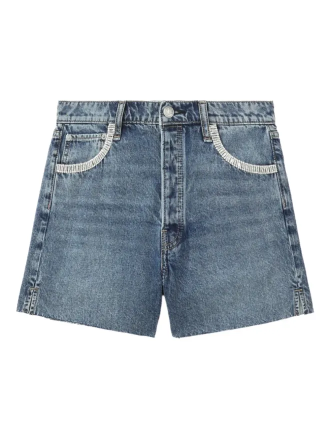 Rag & Bone rag & bone クリスタル装飾デニムショーツの商品画像