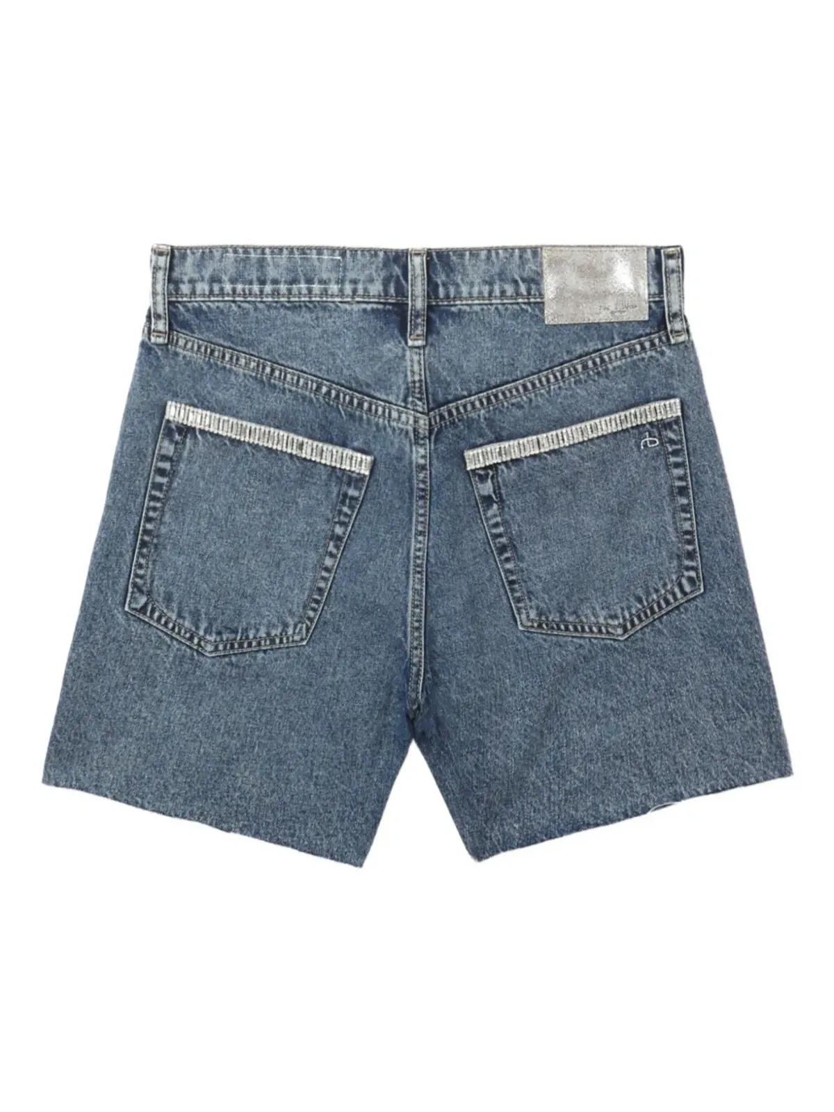 rag & bone クリスタル装飾デニムショーツ - 画像5